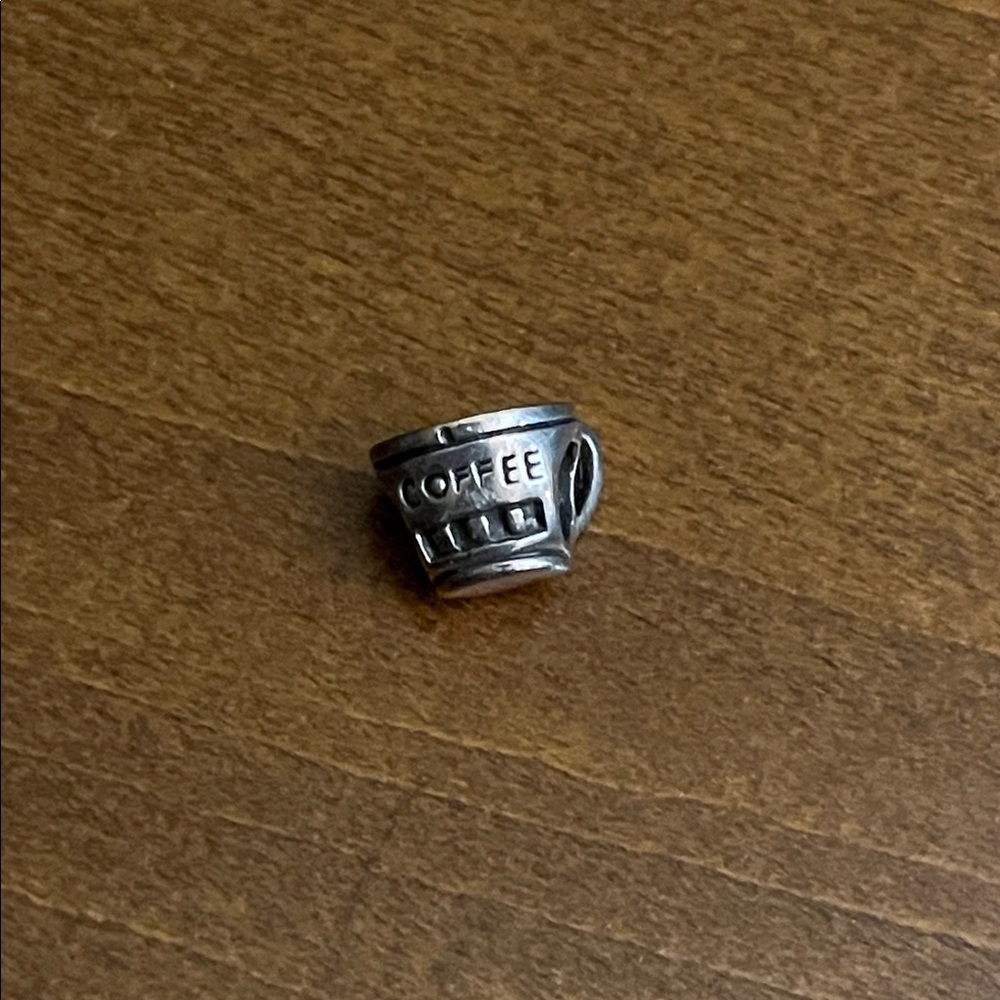 Chamilia Sterling Silver Coffee Cup Charm